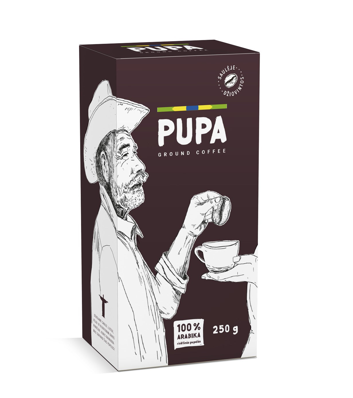 PUPA, 250g, vakuumā                                         