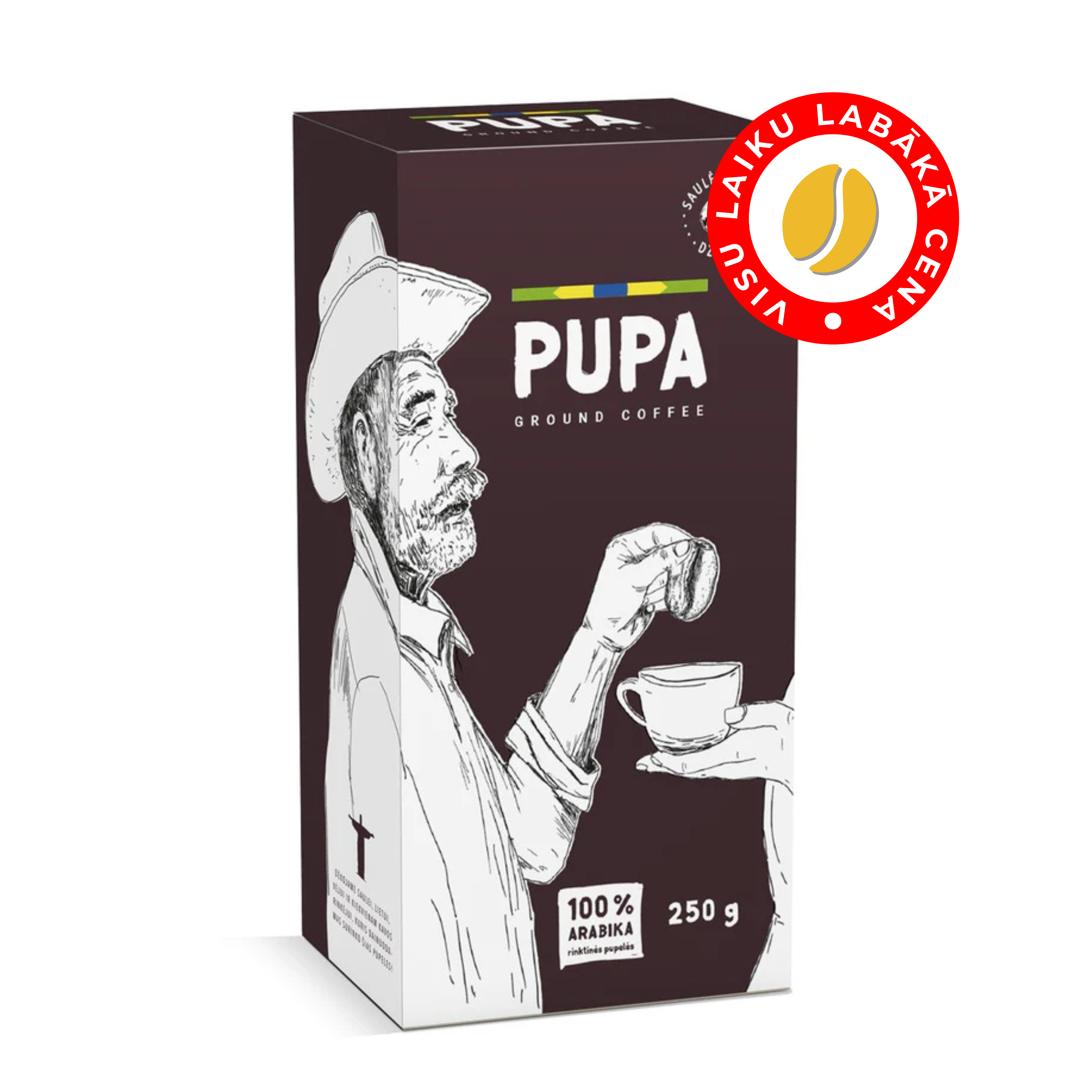 PUPA Classic, 250 г, в вакууме