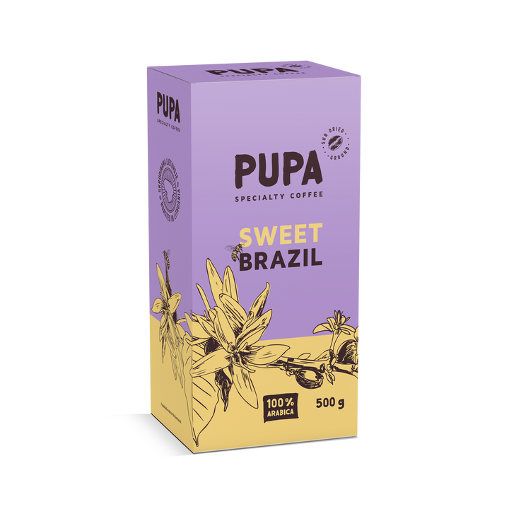 Malta kafija PUPA Sweet Brazil, 500 g 