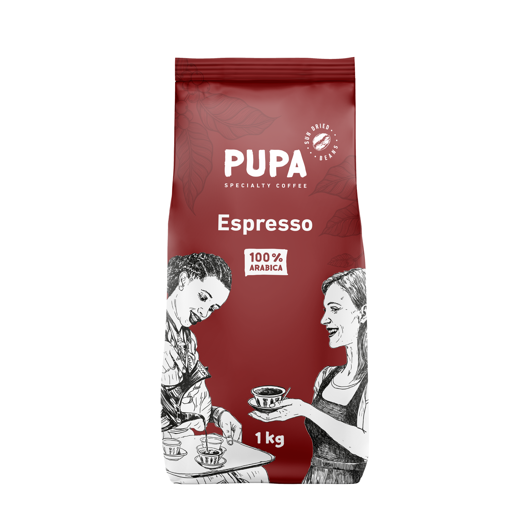 PUPA Espresso 1kg - Kafijas Banka