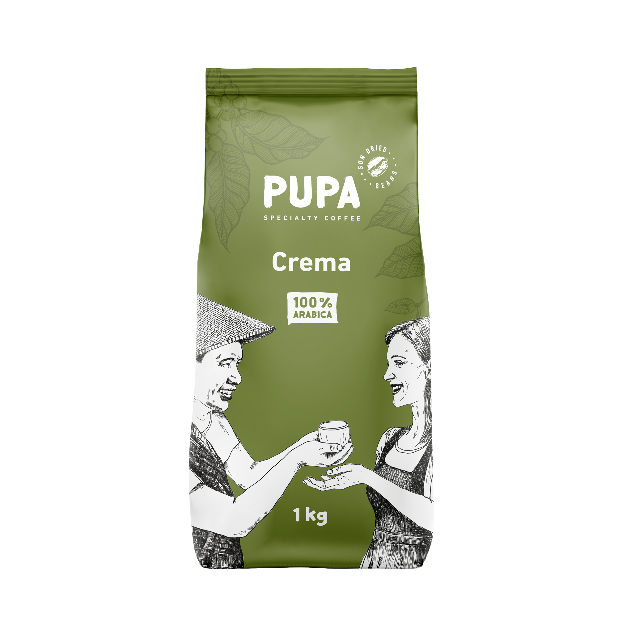 PUPA Crema 1kg - Kafijas Banka