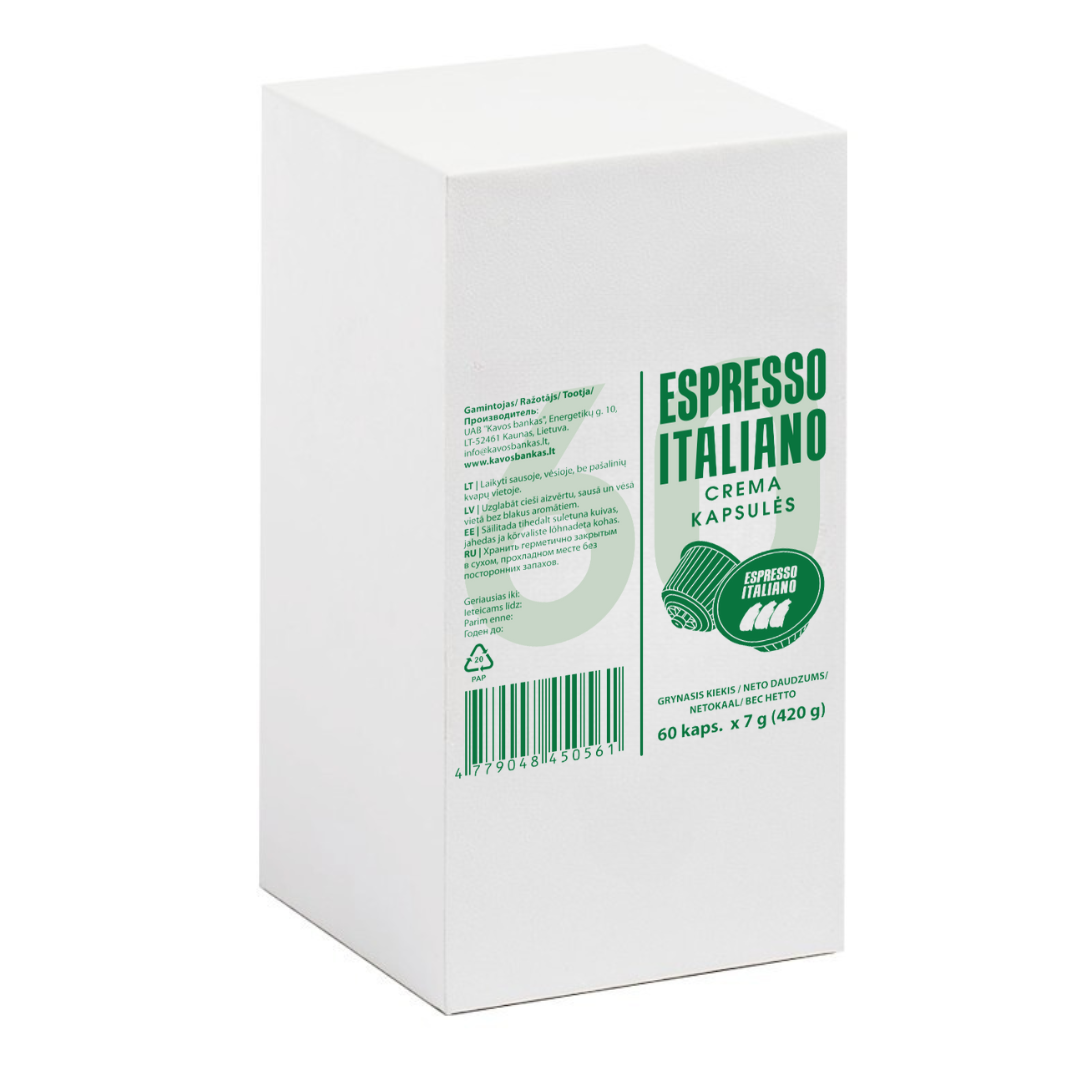 ESPRESSO ITALIANO CREMA KAPSULAS 60GB ‎ ‎ ‎ ‎ ‎ ‎ ‎ ‎ ‎ ‎ ‎ ‎ ‎ ‎ ‎ ‎ ‎ ‎ ‎ ‎ ‎ ‎ ‎ ‎ ‎‎ ‎‎ ‎ ‎ ‎ ‎ ‎ ‎ ‎ ‎ ‎ ‎ ‎‎ ‎ ‎ ‎ ‎