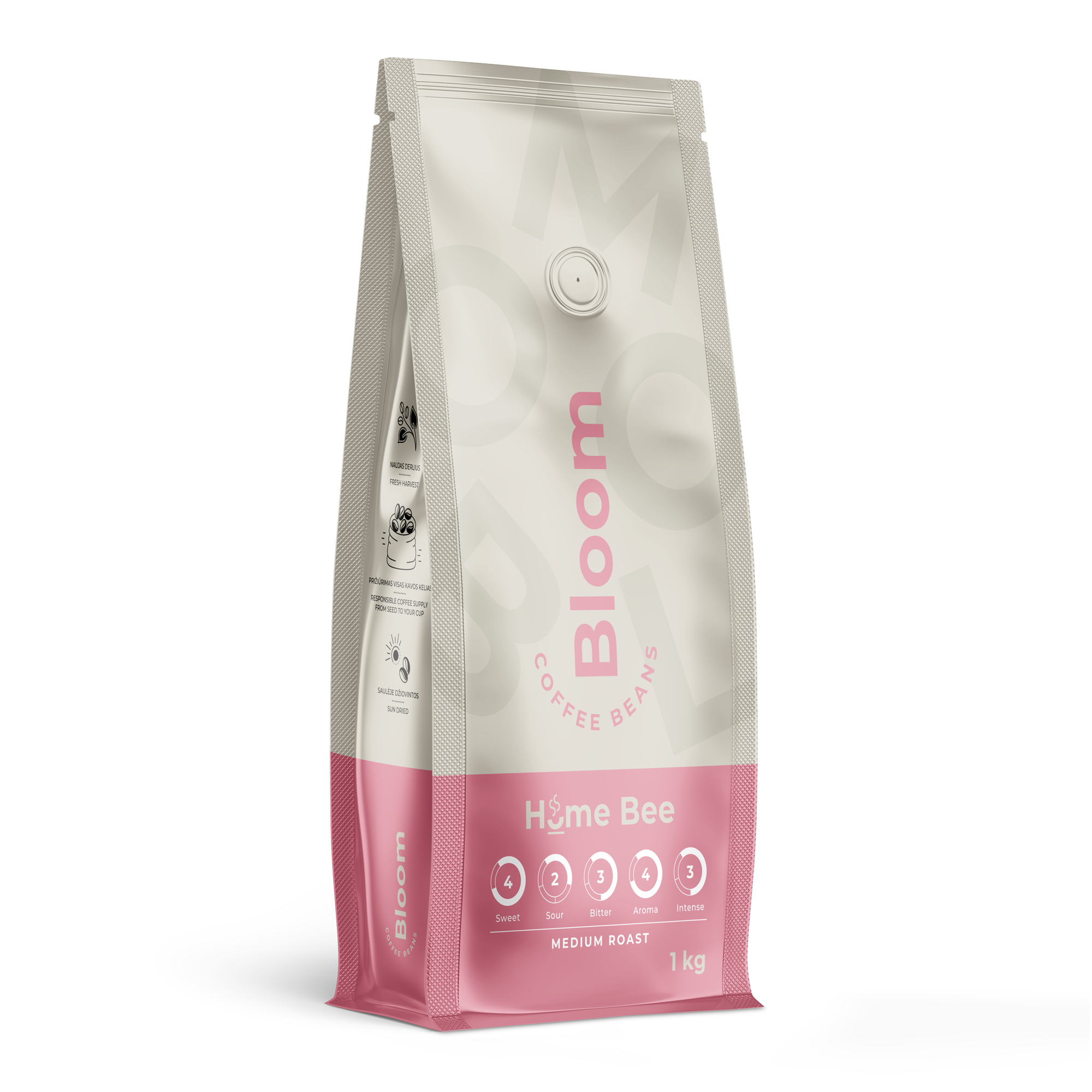 Home Bee Bloom, 1 kg coffee beans - kafijasbanka
