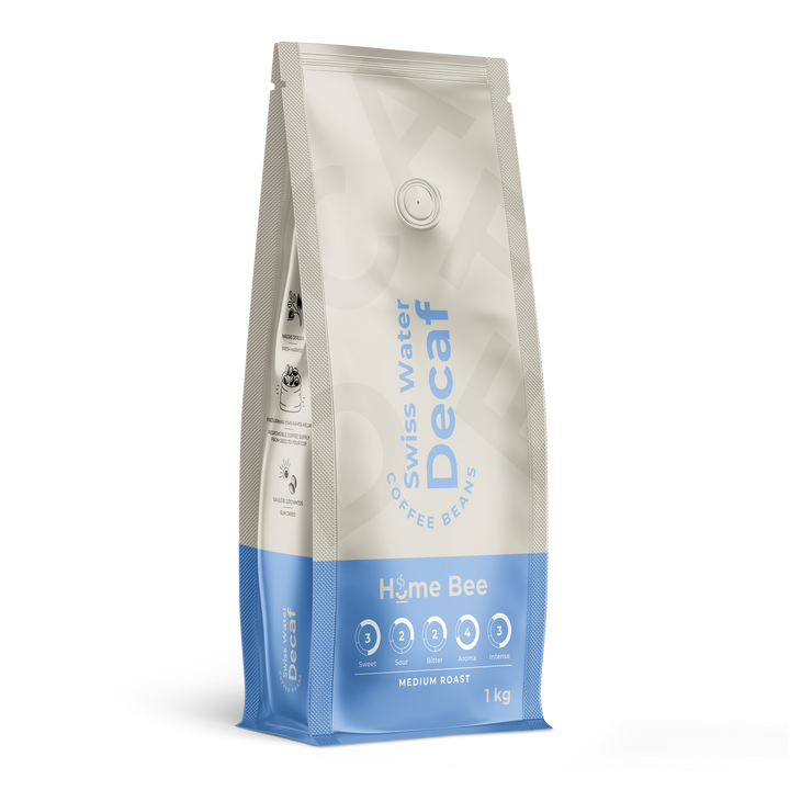 Home Bee Decaf, 1 kg coffee beans - kafijasbanka