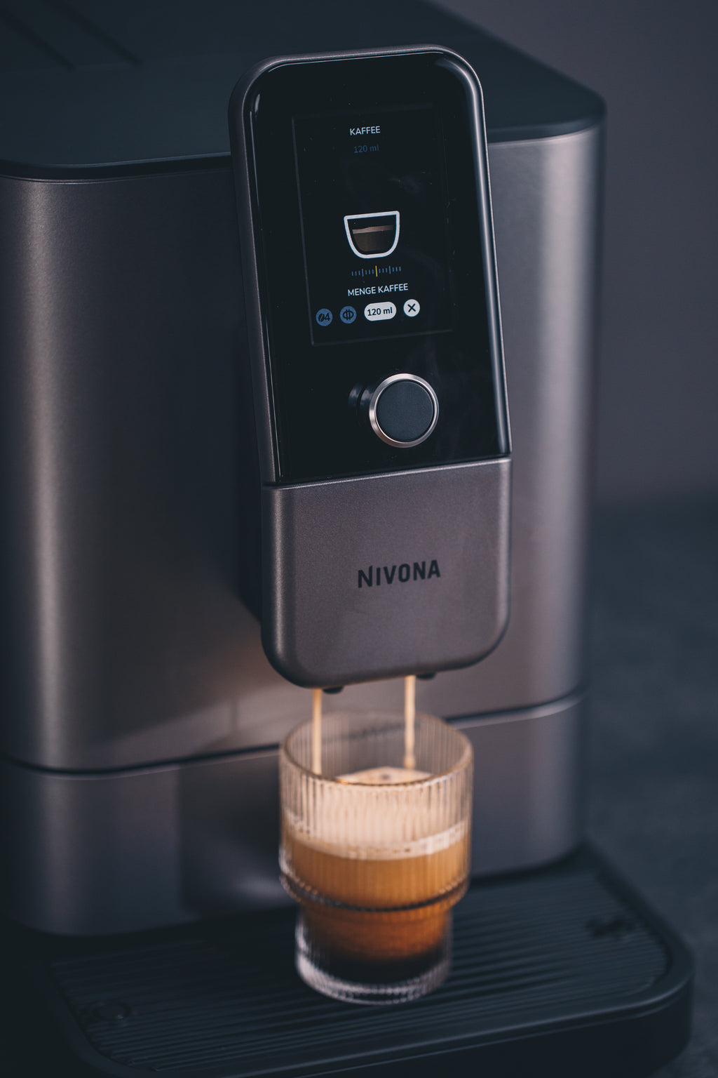 NIVONA NIVO 8113 Titanium Automatic Coffee Machine