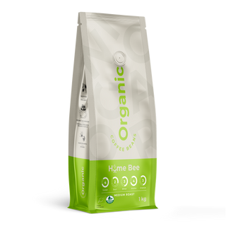 Home Bee Organic, 1 kg kafijas pupiņas