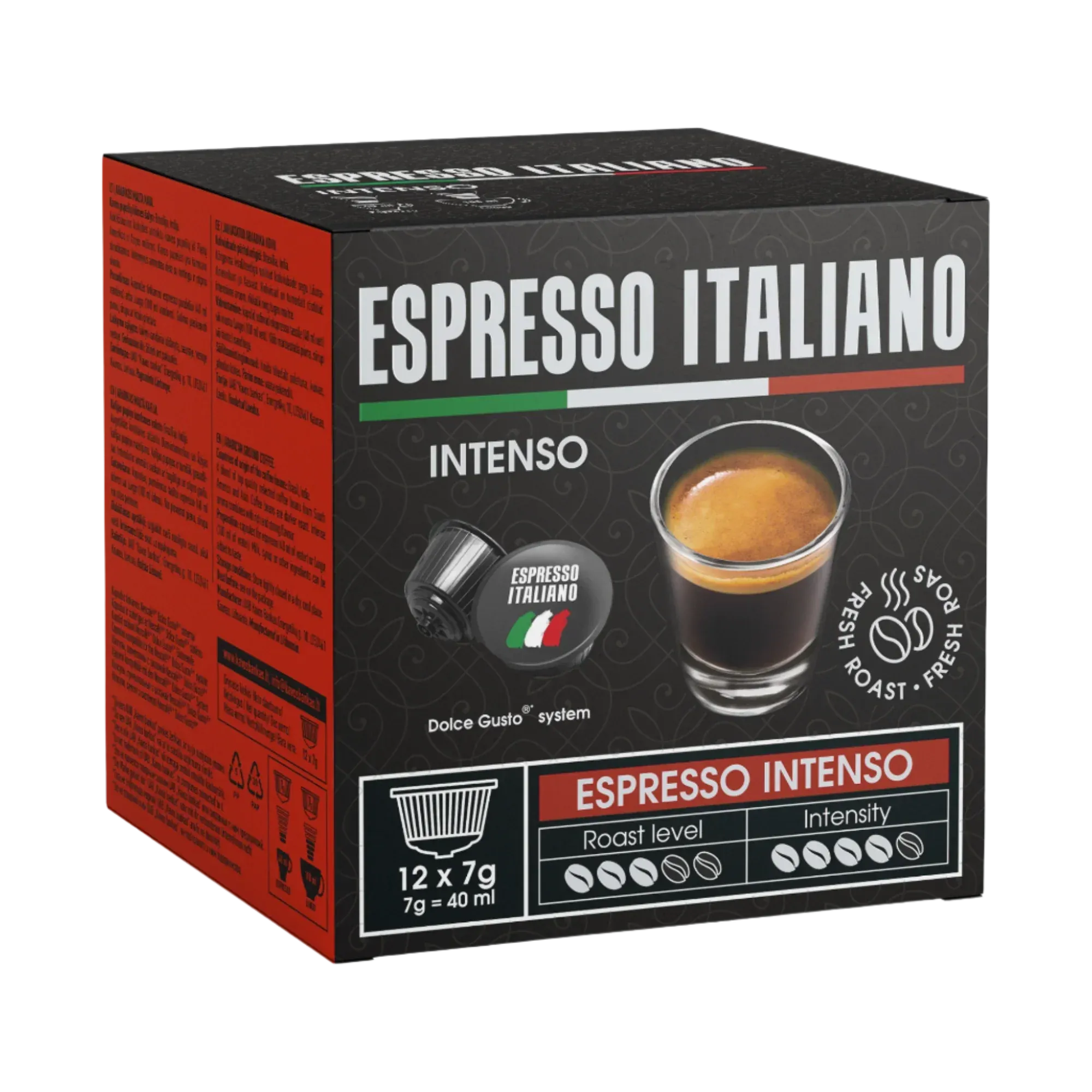 Espresso Italiano Capsules 12 pcs - kafijasbanka