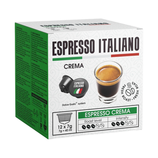 ESPRESSO ITALIANO CREMA CAPSULES 12GB - kafijasbanka