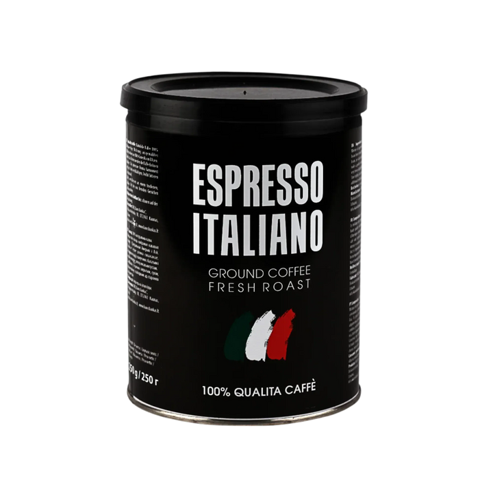 Espresso Italiano, ground, 250g box - kafijasbanka