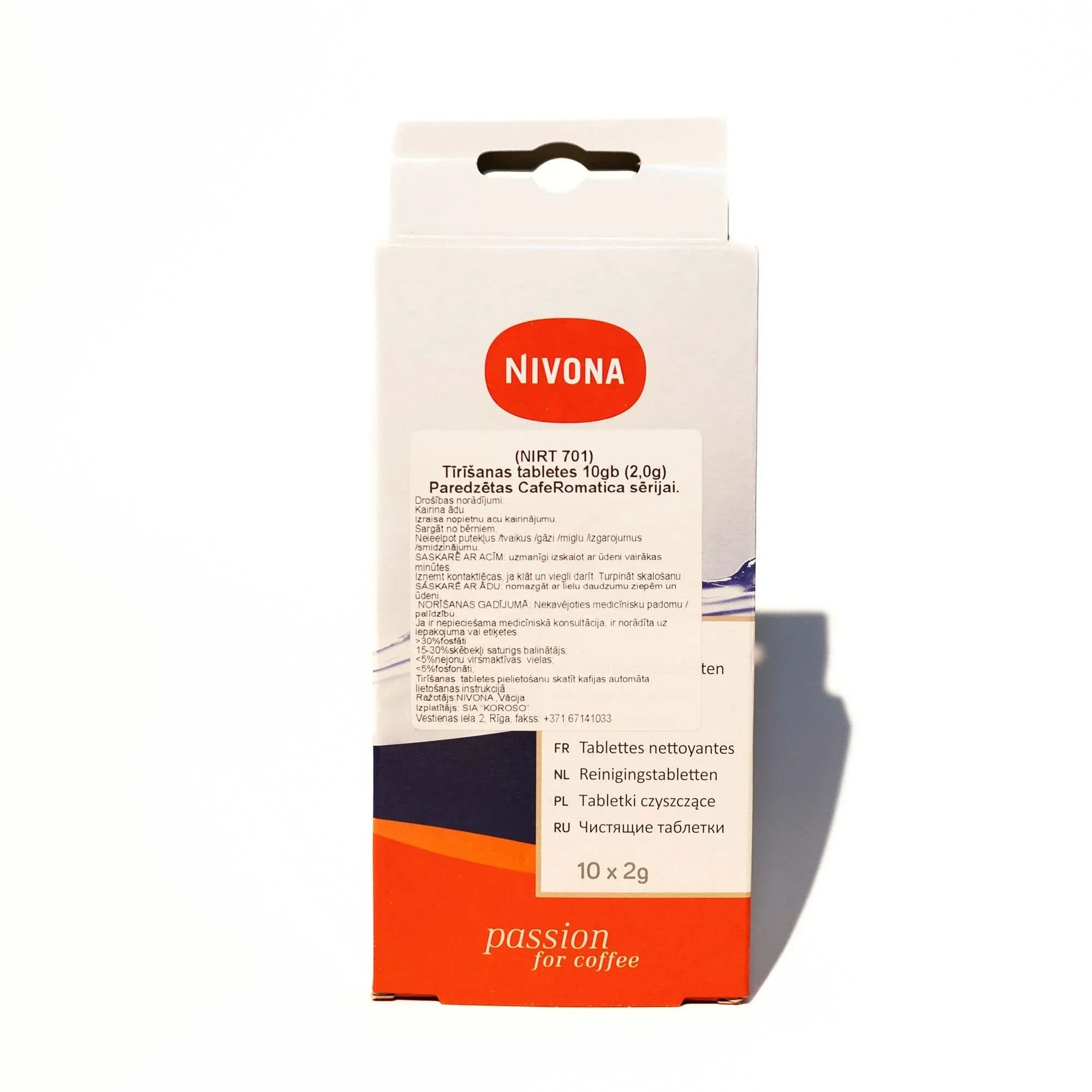 Cleaning tablets 10 pcs (2.0 g) - kafijasbanka